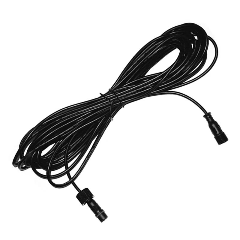 Description Picture 5 of item5m Double hole Plug Led Solar Light Extension Cable Waterproof Outdoor Floodlights Street Light Wire Lamp Cord