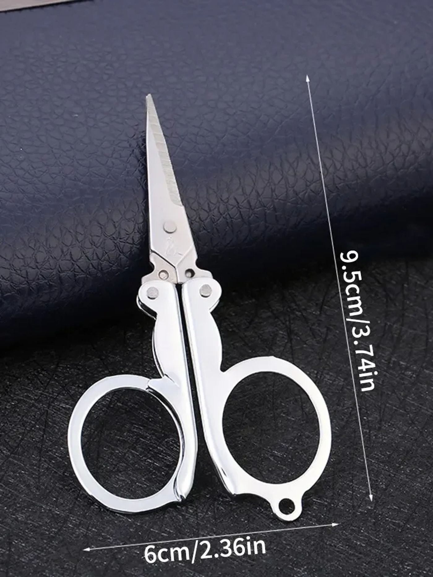 Description Picture 3 of itemFolding Pocket Scissors Multifunctional Stainless Steel Folding Small Scissors Household Mini Thread Cutting Nail Tools Stainles