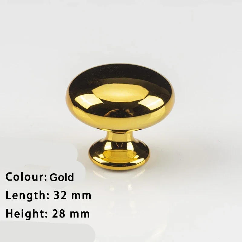 Description Picture 3 of item10pcs/set Round Cabinet Knobs Stainless Steel Drawer Knobs Kitchen Cupboard Pull Handles Furniture Hardware Accessory