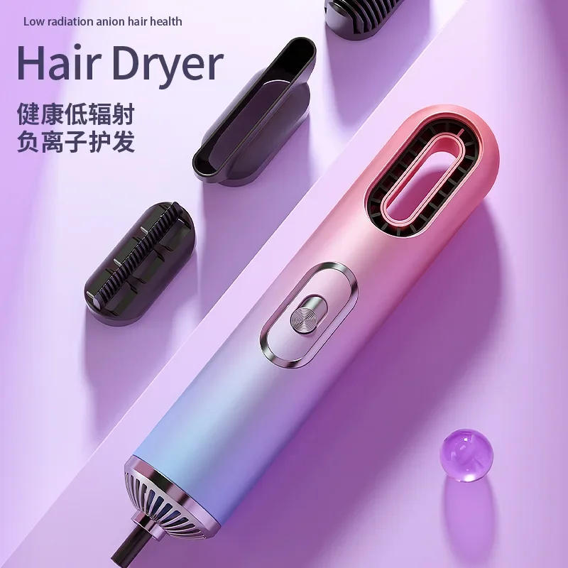 Description Picture 3 of itemHairdryer Hair Styling Tool 3-in-1 Hair Blow Dryer Curling Comb and Brush  Volumizer Straightener Manual Hair Dryer