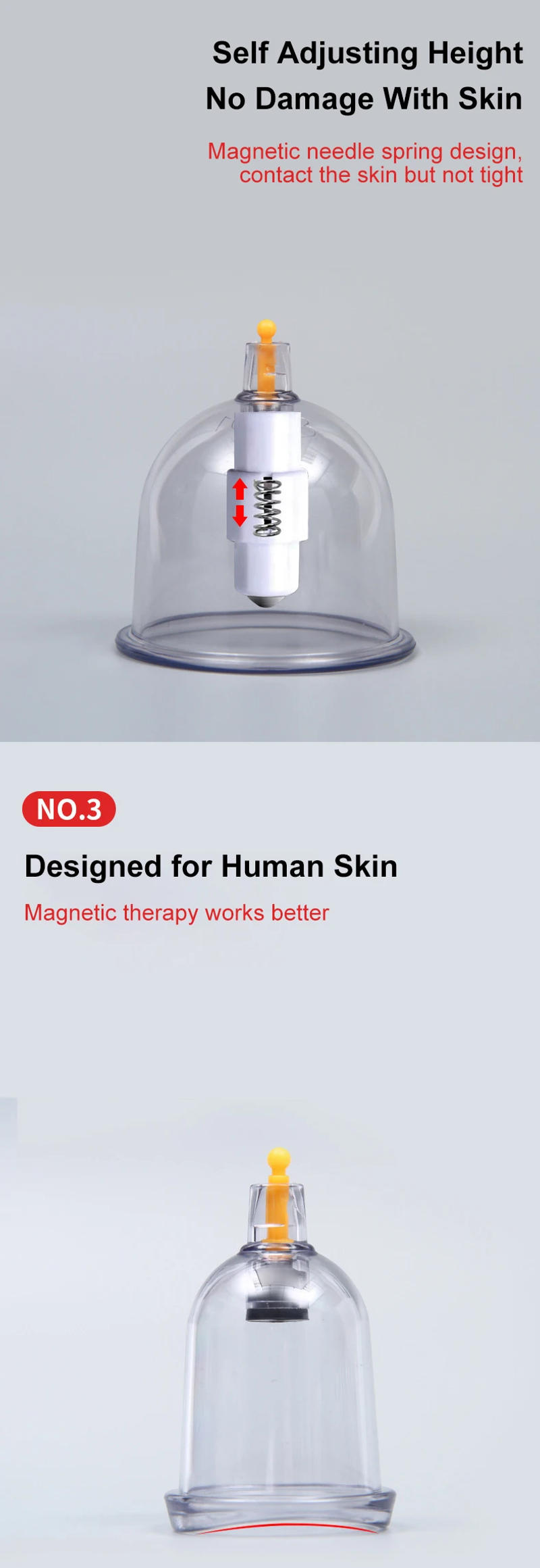 Description Picture 5 of item12 Jars Chinese Medicine Vacuum Cupping Professional Therapy Set Skin Massage Slimming Body Fat Burner Smart Cupping Cellulite