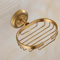 Wall Mounted Solid Brass Soap Holder Bathroom Soap Dish Rack Shower Accessories Soap Holder Bathroom Accessories