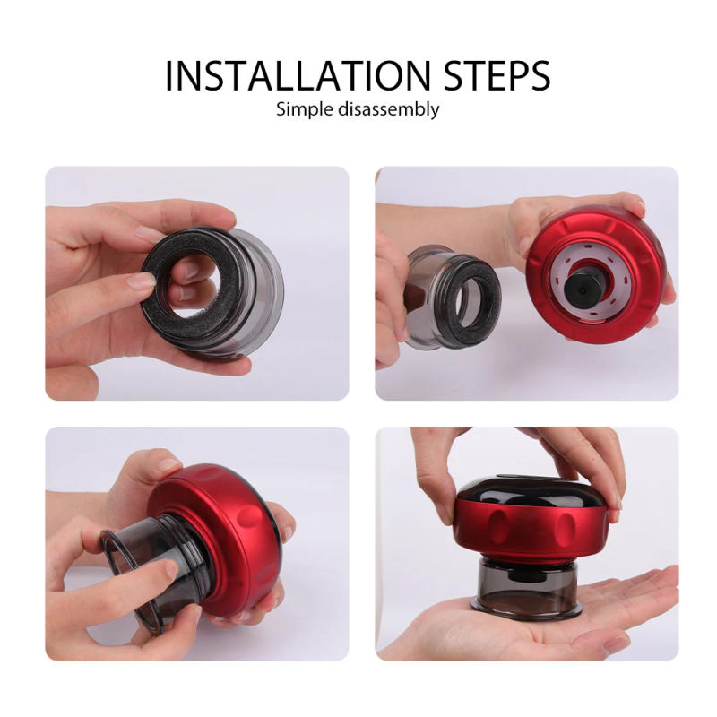 Description Picture 6 of itemElectric Vacuum Cupping Massage Body Cups Anti-Cellulite Therapy Massager for Body Electric Guasha Scraping Fat Burning Slimming