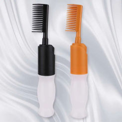 Cosmetic Container Hair Styling Tool Applicator Hairs Brush Refillable Empty Bottle Hair Colouring Comb Bottle Hair Dye Bottle
