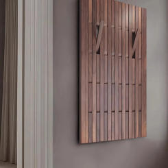 Large Wall Coat Rack Wood Closet Set for Clothes Racks Hanger Shelf Piano Keys Wall Hanger Organizer Dressing Rooms Furniture