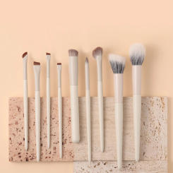 OVW 9PCS Makeup brush set Professional makeup brush Advanced Synthetic Foundation make-up powder Blusher Eye Shadow Concealer Br