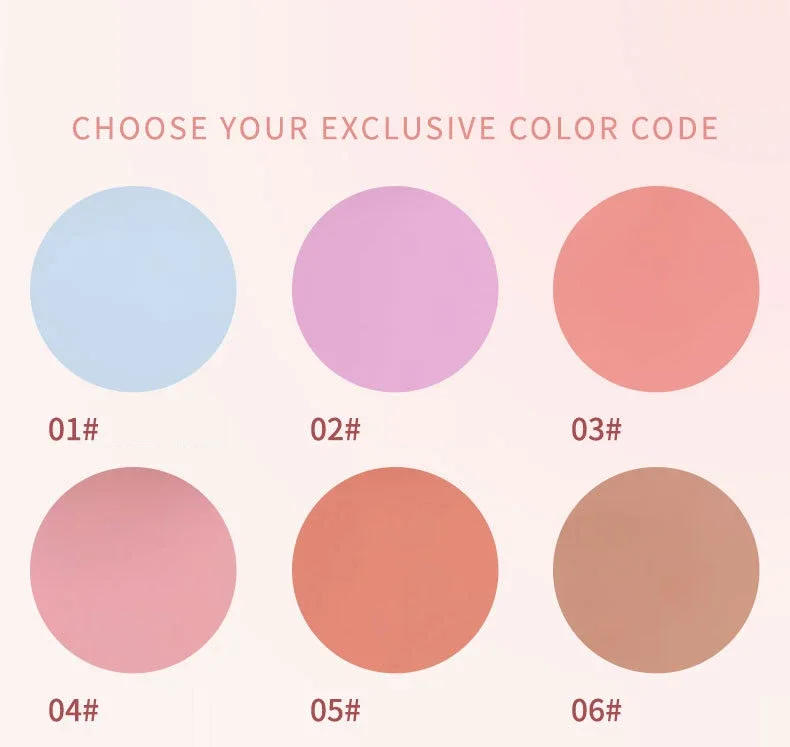 Description Picture 6 of itemMonochrome Creamy Blush Palette Waterproof Moisturizing Make-up Blusher Mud Cream Cheek Matte Peach Rouge Contour Tint Cosmetics