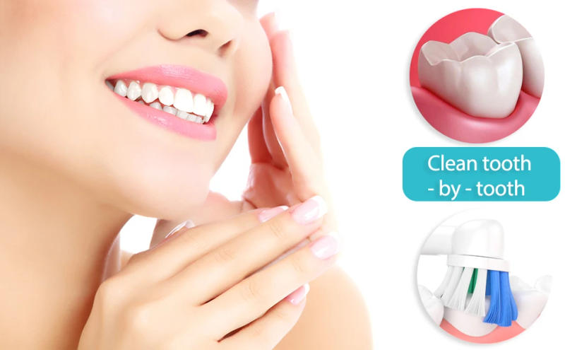 Description Picture 5 of item20pcs Replacement Brush Heads For Oral-B Toothbrush Heads Advance Power/Pro Health Electric Toothbrush Heads