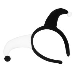 Headgear Party Hairband Creative Clown Festival Halloween Mask White Headband Lovely Clasp Funny Headdress Accessories Cute