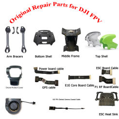 Original Drone Repair Parts Top Bottom Shells Arm Bracers Middle Frame ESC GPS Cable Heat Fan Gimbal Cover Replacement