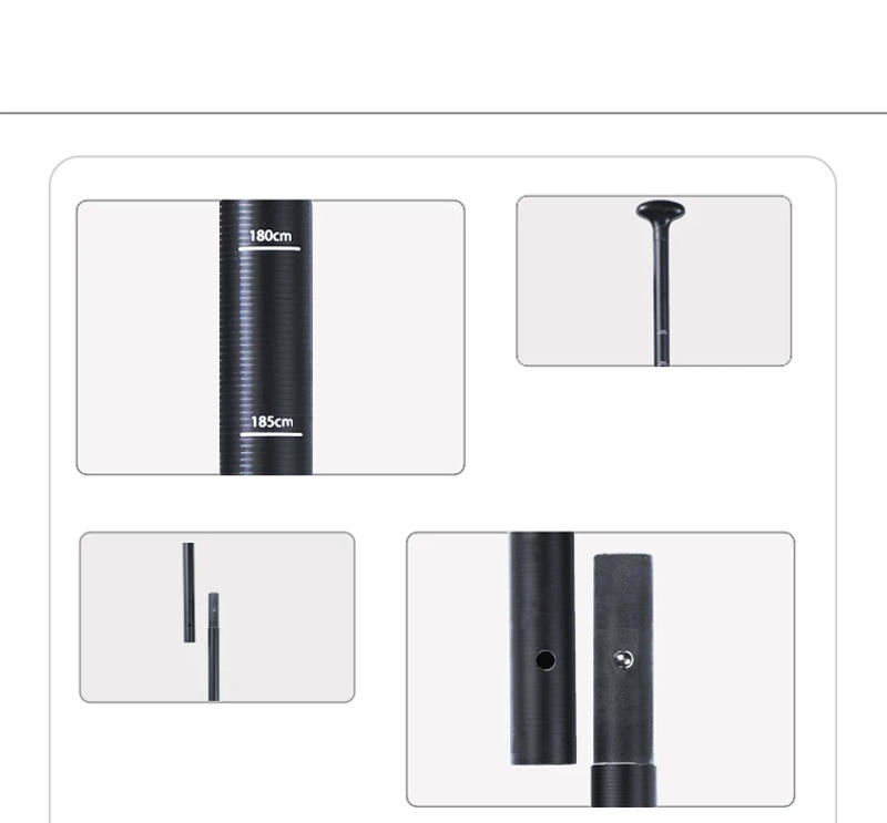 Description Picture 6 of itemHEALING Kayak Fiberglass Sup Paddle 4Pcs Adjustable Stand Up Paddle Boards Lightweight Durable Packable Travel-Friendly  Surfing