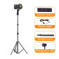with 2m tripod