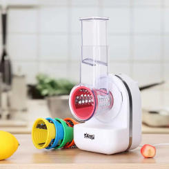 220V 3 In1 Multi-funtion Food Processor Juicer Fruit Vegetable Chopper Grinder Dessert Smoothie Making Protable Kitchen Tools