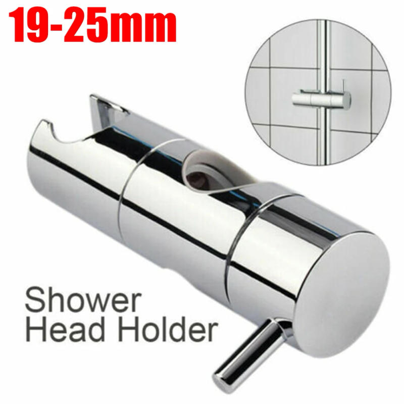 Description Picture 3 of item19/20/22/24/25mm ABS Chrome Shower Head Holder Adjustable Riser Bathroom Rail Bracket Slider Bathroom Faucet Parts Tool Dropship