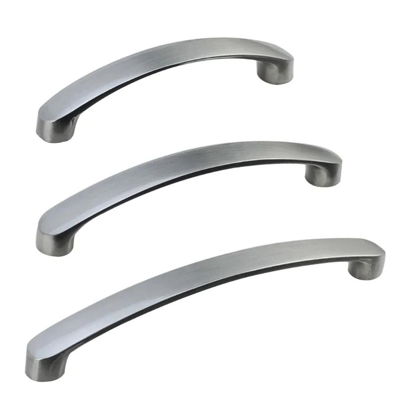 Description Picture 3 of itemStainless Steel Cupboard Pulls Kitchen Cabinet Drawer Handle Wardrobe Handle Modern Furniture Decor Handle