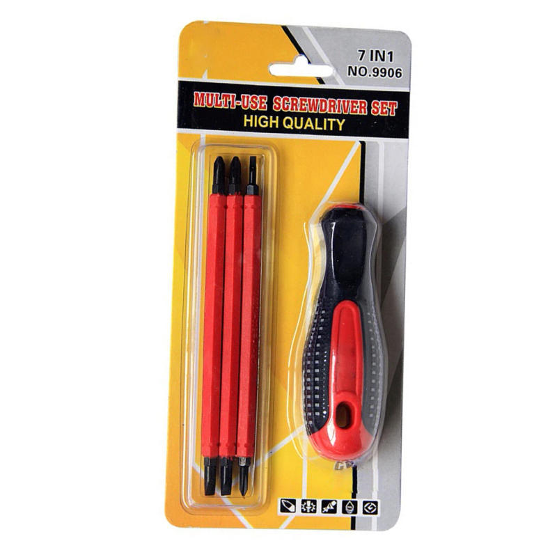 Description Picture 5 of item4in1 Insulation Screwdriver Bits  Electrician Batch Multifunctional Double Head PH0 PH2 Screwdriver Electric Pen Combination Set