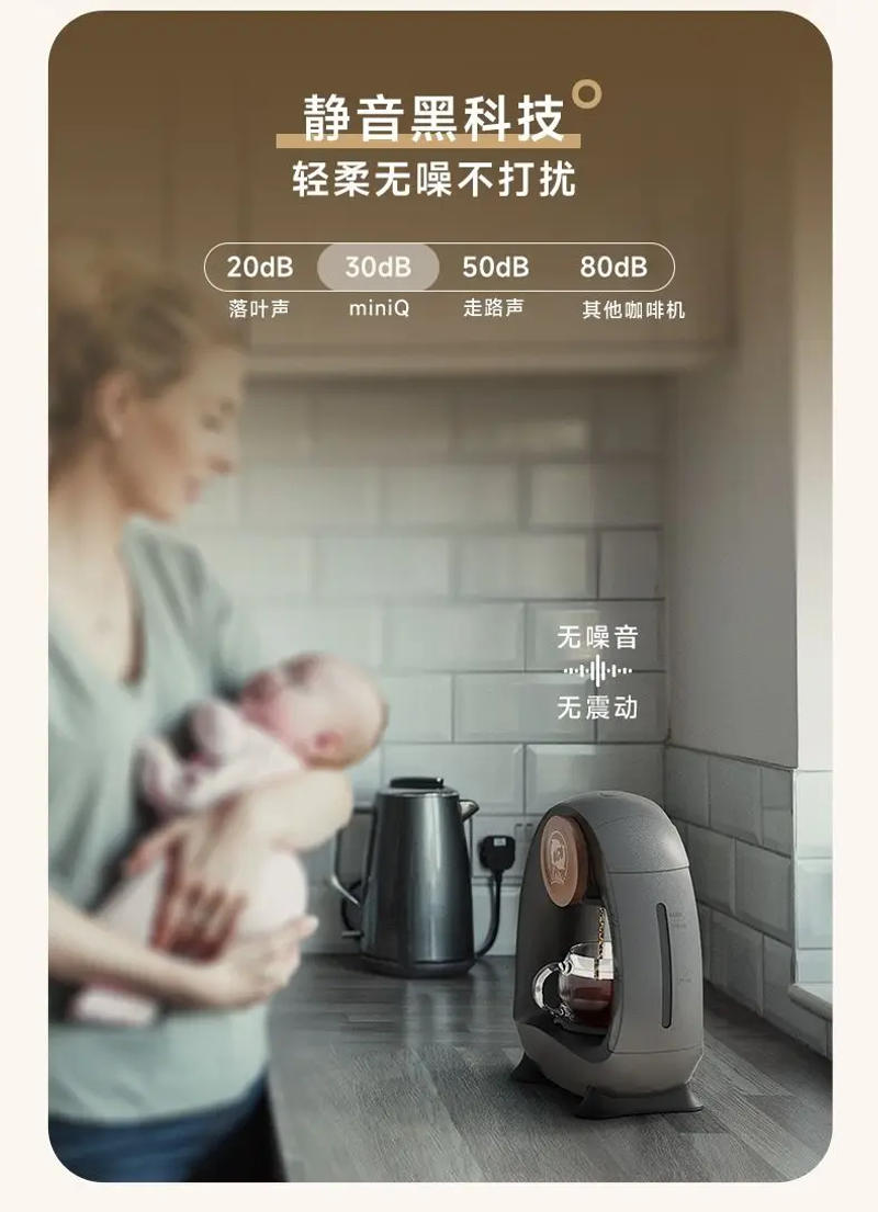 Description Picture 2 of itemCoffee Maker Americano Mute Home Office Portable Automatic heating cleaning Food Grade Filter Intelligent Tea Maker