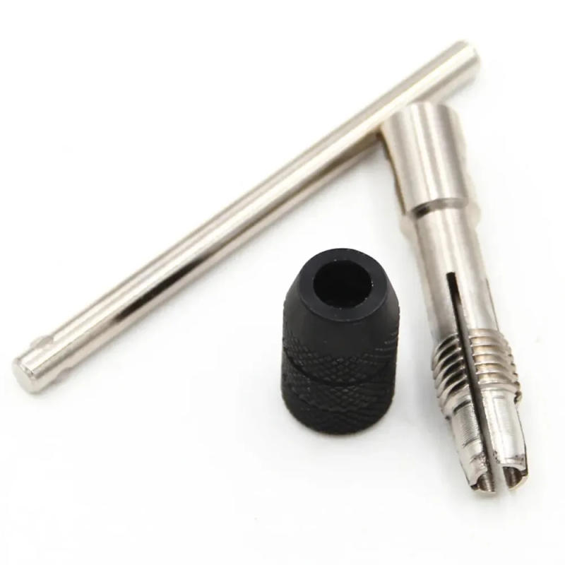 Description Picture 6 of item3-6mm T-shaped Tap Wrench 5pc Hand Tap M3-M8 Tapping Screwdriver Wrench Thread Tapping Hand Tool Set