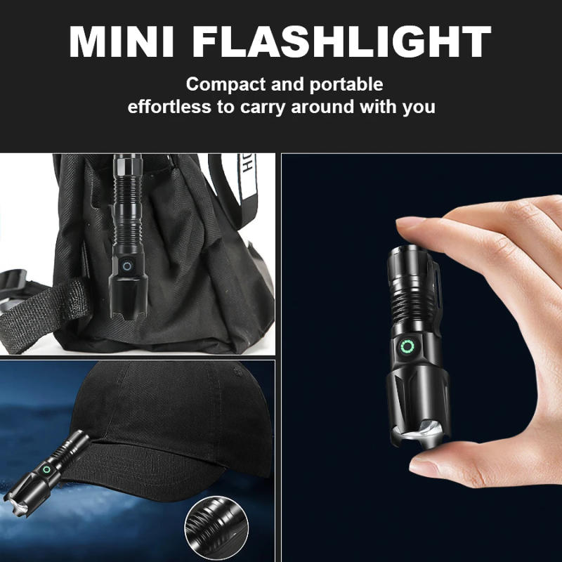 Description Picture 3 of itemZ15 Ultra Bright XHP50 Flashlight Tactical LED Flash Light 5 Lighting Modes Lanterns for Riding Camping Outdoor Waterpr Torch