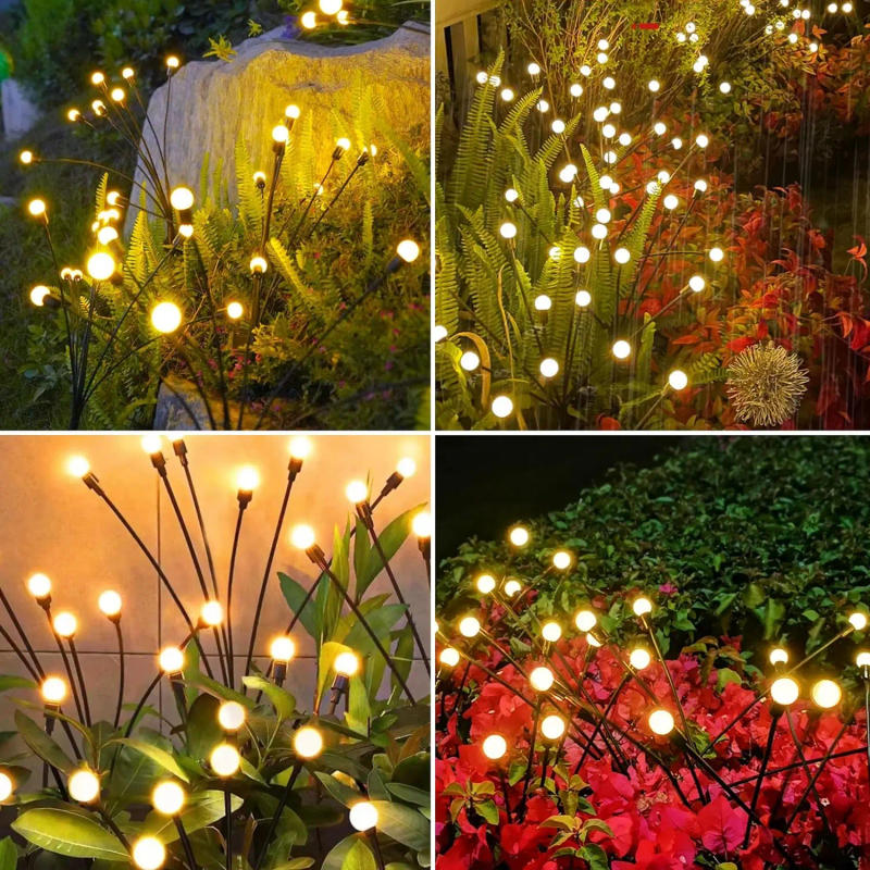 Description Picture 5 of item10 LED Solar Garden Lights Firefly Waterproof Solar Lights Outdoor for Yard Patio Pathway Christmas Decorations Solar Lamp