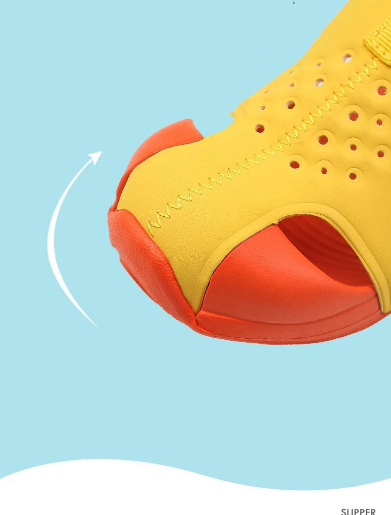 Description Picture 6 of itemChildren Functional Sandals Kids Fashion Shoes Outdoor Non-Slip Summer Baby Beach Shoes Boys and Girls Cool Barefoot Sandals