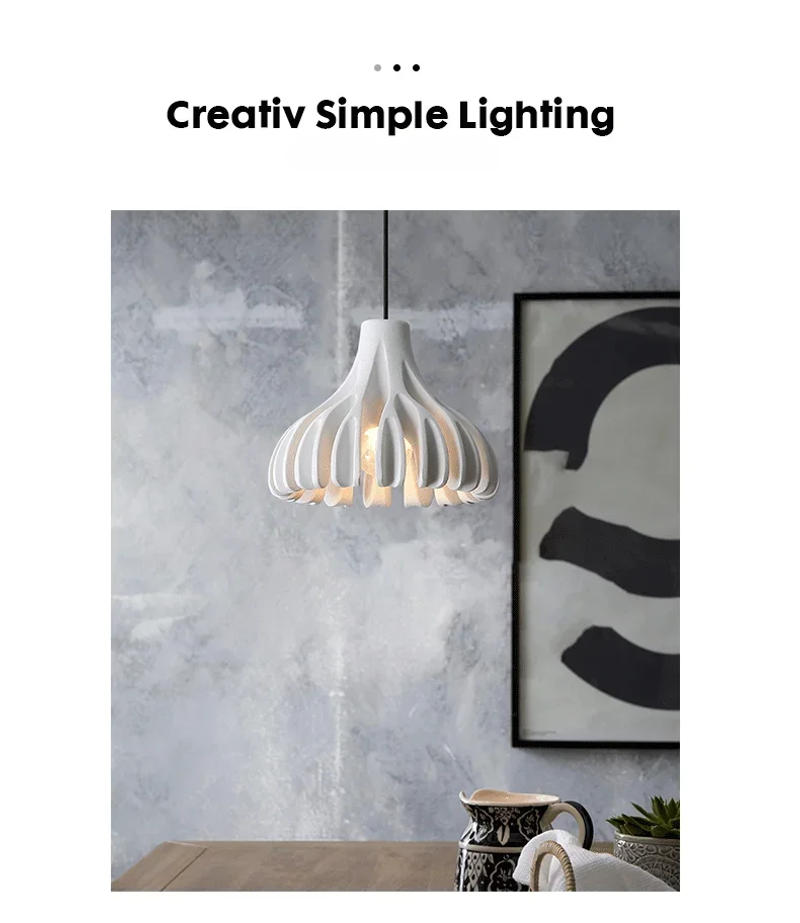 Description Picture 3 of itemRestaurant Living Room Chandelier Designer Macaron Resin Lamps Bar Table Creative Commercial Decoration Nordic Pendant Lights