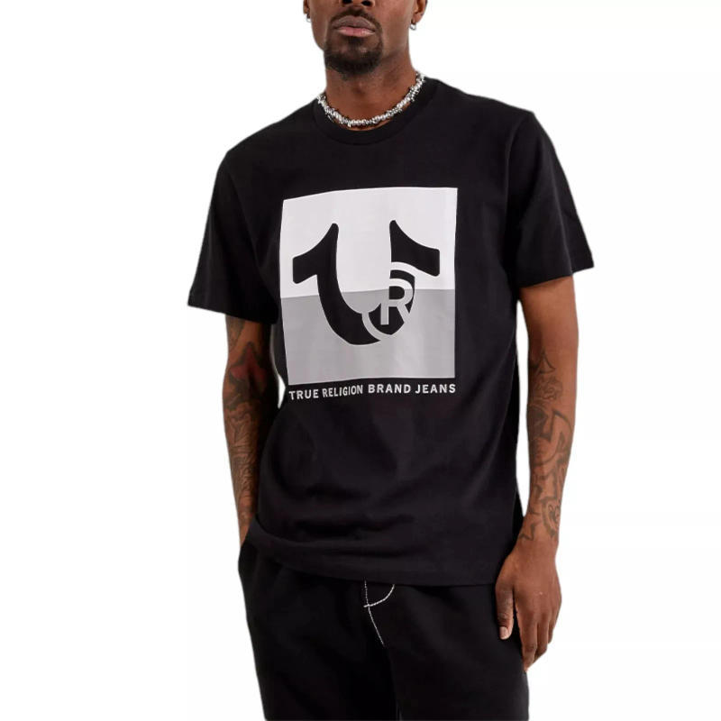 Description Picture 6 of itemTrue Religion Mens T Shirts Short Sleeve Buddha Soft Summer Crew Neck Tee High-end Luxury Is for Both Men and Women Top Y2k