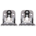 2X Professional Hair Clipper Blade For Andis D-8 Clipper Good Sharpness T-Blade For Detail Trimmer