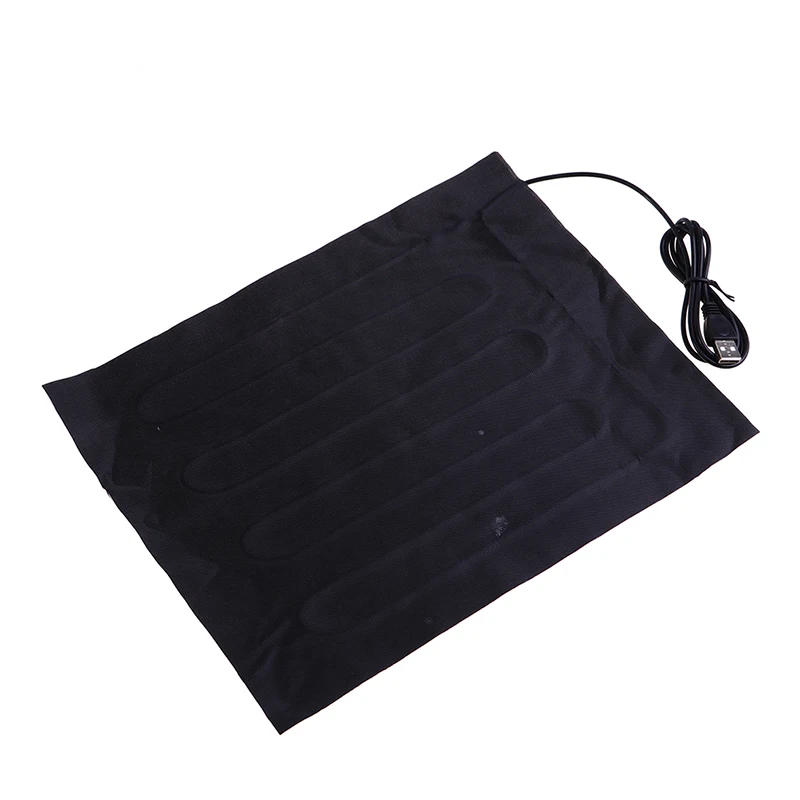 Description Picture 4 of item1/2pcs Carbon Fiber Heating Pad Hand Warmer USB Heating Film Electric Winter Infrared Fever Heat Mat