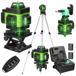BIG OK 16/12Lines Laser Levels with tripod/levels laser/tripod,Horizontal and Vertical Laser Levels,Self-Leveling Cross