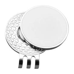 Golf Ball Marker Hat Clip Metal Magnetic Golf Ball Marker Outdoor Sports Equipment Belt And Pocket Clip-On Golf Ball Marker For