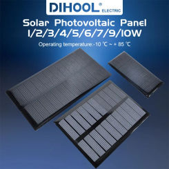China photovoltaic solar panels 3v 6V 5v 1a 5w 10w outdoor mini solar panel 12v 18v small solar panel 2.5w 5.5v 9v 2v 160ma 1v