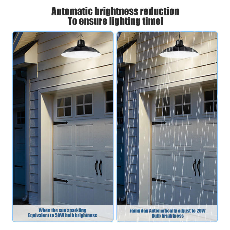 Description Picture 6 of itemSplit Solar Pendant Lamp Outdoor Indoor IP65 Waterproof LED Light with Remote Control Camping Garden Courtyard Linear Lighting