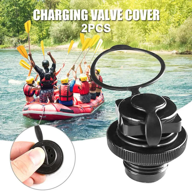 Description Picture 4 of item2 Pcs Mattress Airbed Air Valve Air Valve Nozzle Cap Air Valve Inflatable Boat Spiral Air Plugs Air Mattress Plug Replacement
