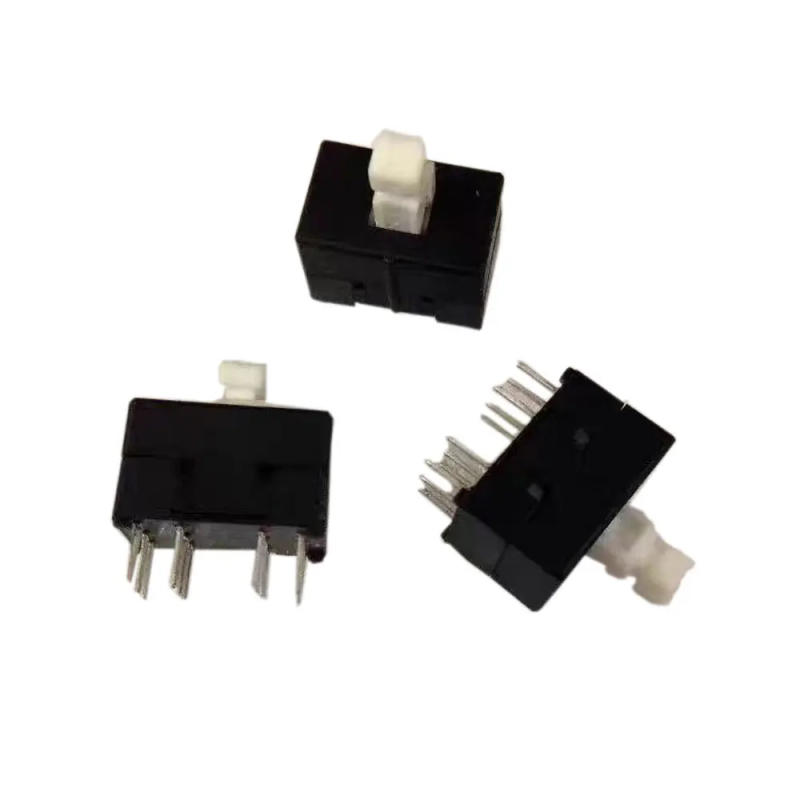 Description Picture 4 of itemStage Lighting DMX Console Mixer Button Self-locking Switch Double Row 6 Pins 12 Pins 8.5 x 8.5mm Key Switche