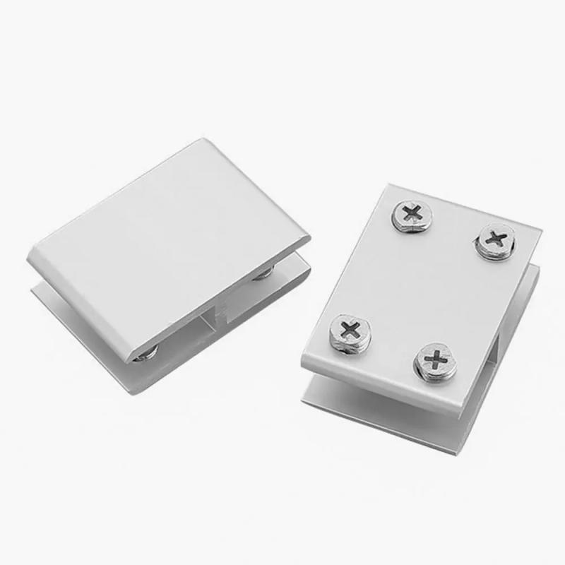 Description Picture 3 of itemPanel Bracket Glass Clamp Durable Furniture Hardware Shelf Holder Support Shelf Holder Clip Shelves Clips For 6-12mm