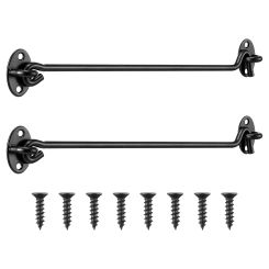 Garage Lock Door Stainless Shutters Home Hook Chain Eye Latch for Cabin Window Steel Sliding Doors