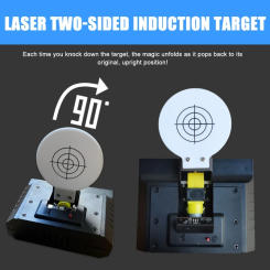 Dry Fire Lasers Shooting Targets for Enhances Accuracy and Speed with Real Time Feedback and Multiple Modes Precisions