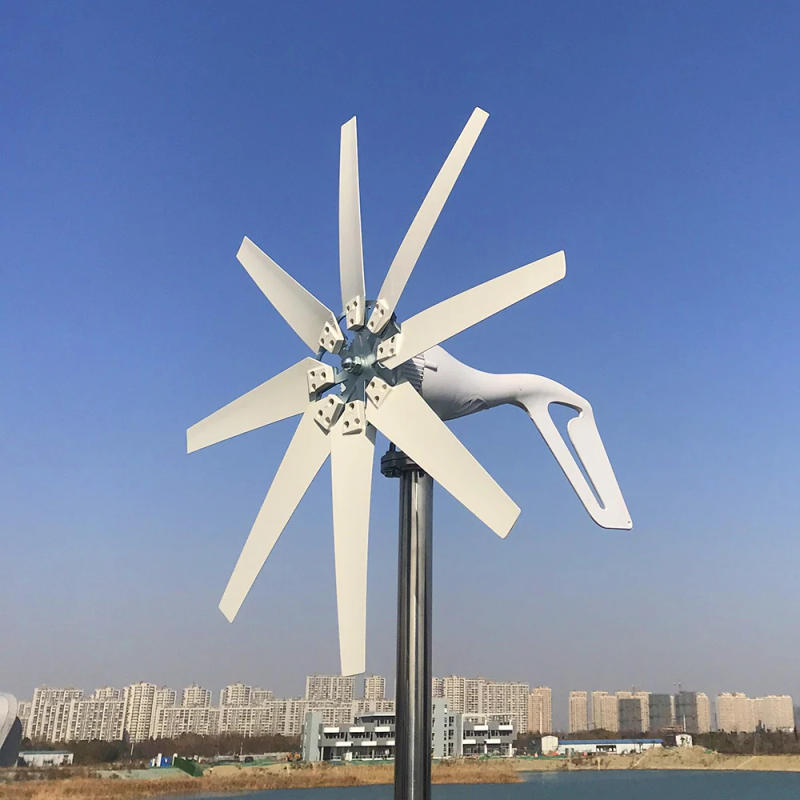 Description Picture 3 of item2000W Small Horizontal Axis Wind Turbine Generator Alternator Real Efficiency 2kw 12v 24v 48v Free Energy Windmill For Homeuse