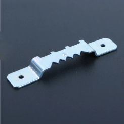 Double Hole Hanging Picture Painting Mirror Frame Saw Tooth Hook Hanger with Screws Metal Frame Hook Hanger Accessories