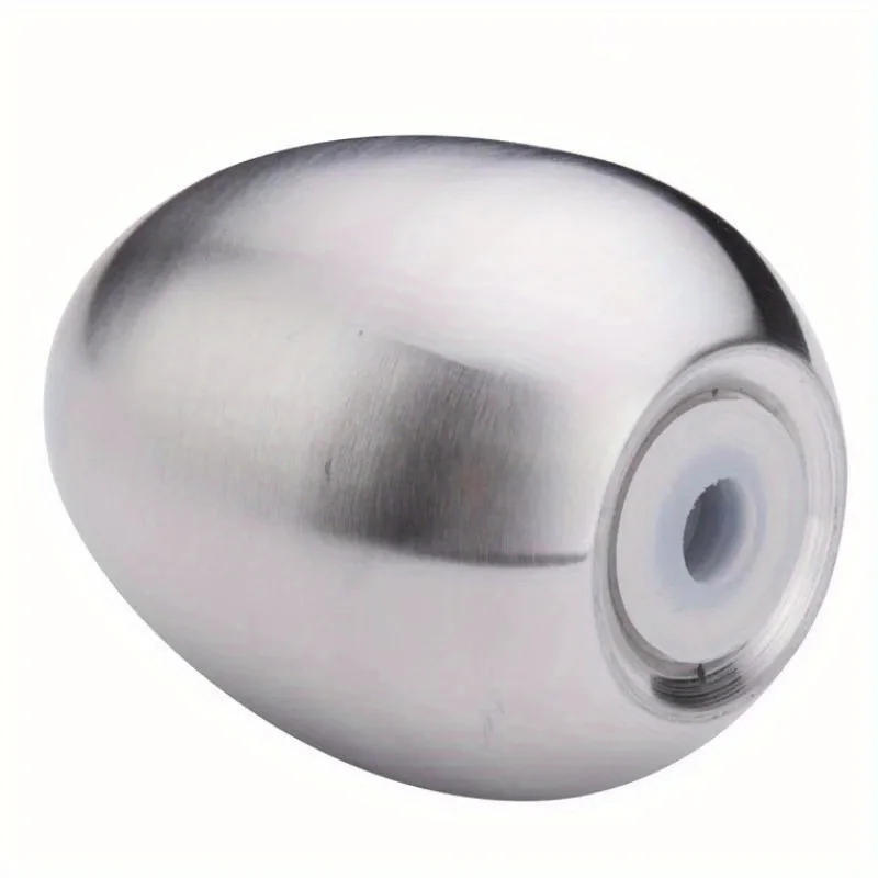 Description Picture 2 of item2pcs/4pcs Stainless Steel Pepper Shaker Egg Shaped Salt Shaker Set Seasoning Organizer Cooking Tools