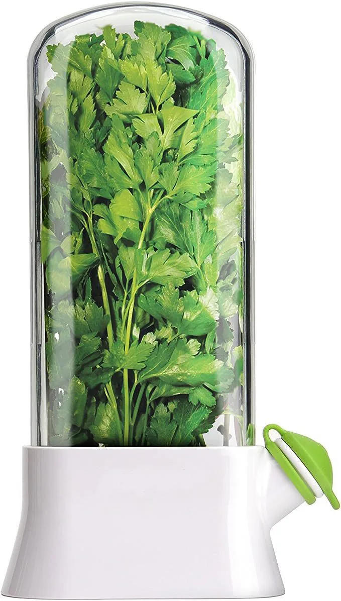 Description Picture 3 of itemHerb Saver for Refrigerator, Vegetable Preservation Pod Bottle , Fresh 2-3weeks Herb Keeper for Cilantro Mint, Parsley Asparagus