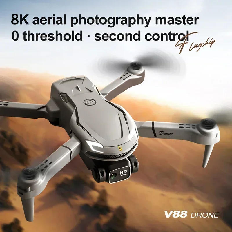 Description Picture 2 of itemXIAOMI MIni V88 Drone 8K Professional HD Aerial Photography 5G GPS Remote Control Aircraft HD Dual Camera Quadcopter Toy UAV
