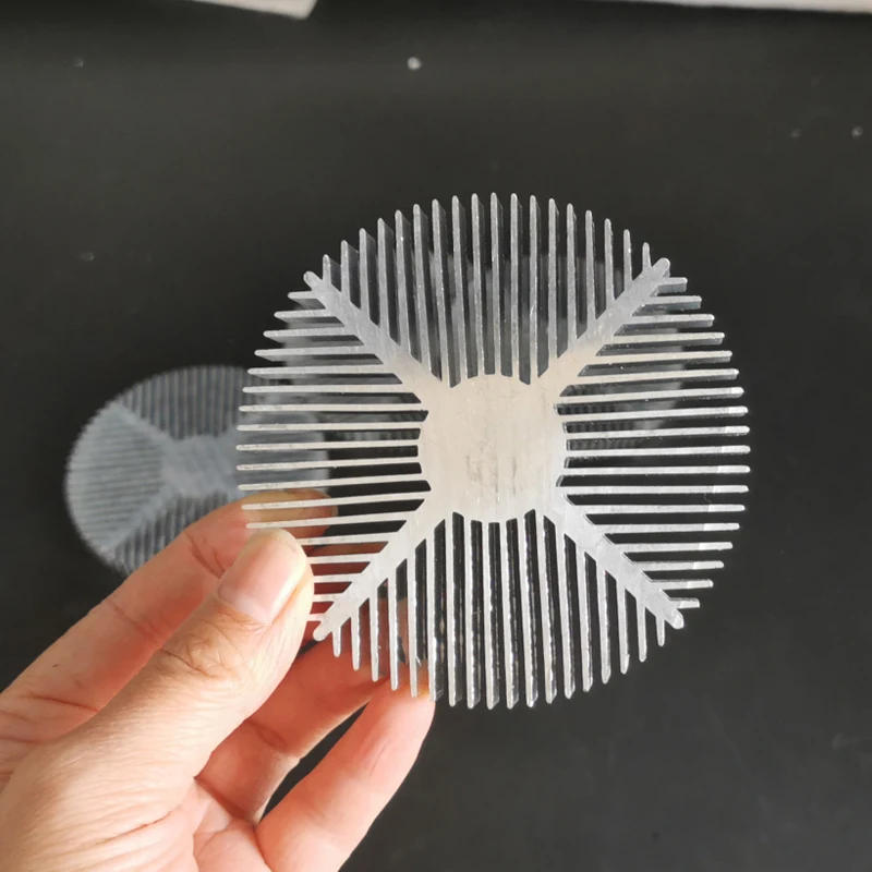 Description Picture 5 of item10W High Power Led Heatsink Aluminum Radiator 90mm Diameter