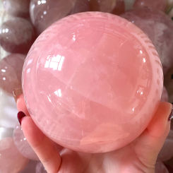 4-7CM/1.57"-2.75" Natural Crystal Quartz Stone Ball Big Polished Pink Crystal ball Home Decorative Reiki Healing mineral sphere