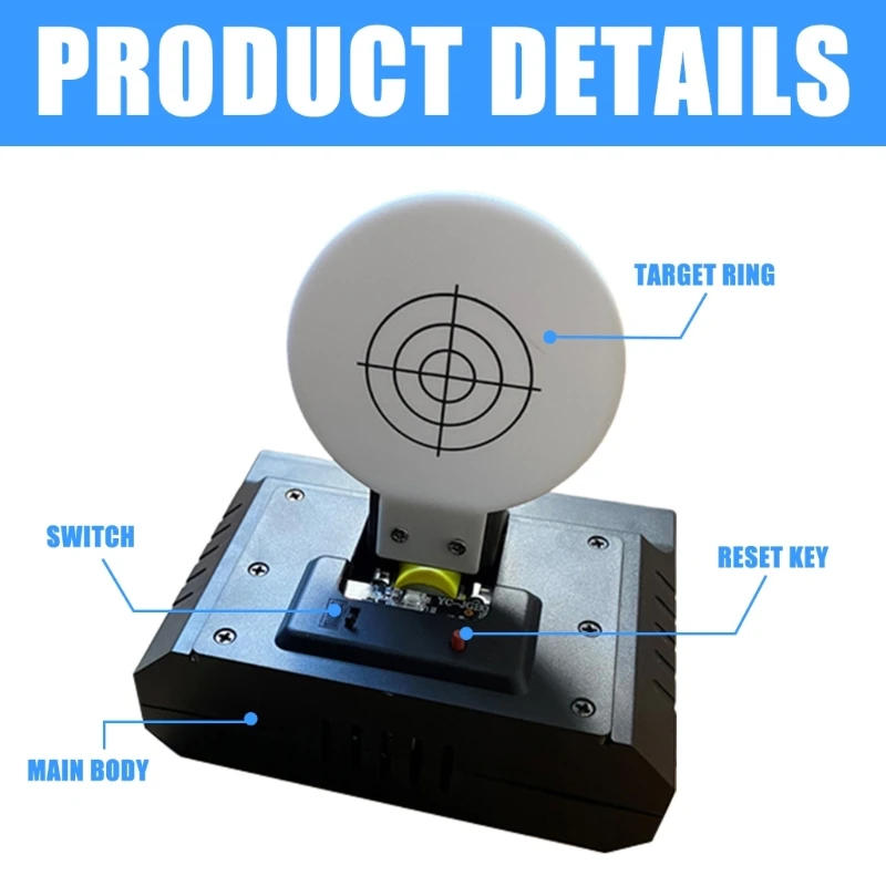 Description Picture 4 of itemDry Fire Lasers Shooting Targets for Enhances Accuracy and Speed with Real Time Feedback and Multiple Modes Precisions