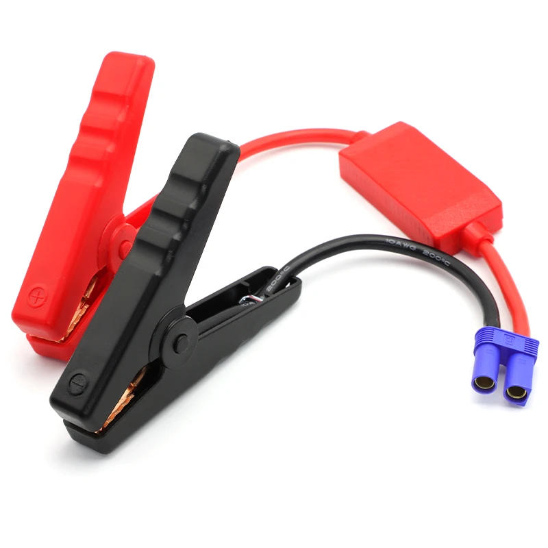 Description Picture 3 of item1Pcs Jump Starter Cable with Clamps Booster Cable with EC5 Plug Connector and Prevent Reverse Charge Module for Car Jump Starter