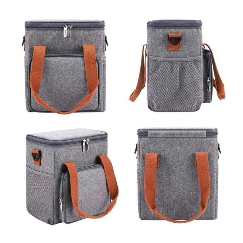 Description Picture 2 of item8L Picnic Bag Heat Preservation Refrigeration Lunch Box Cooler Bag for Camping BBQ Family School Work Outdoor Camping Travel