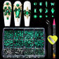 green Rhinestones