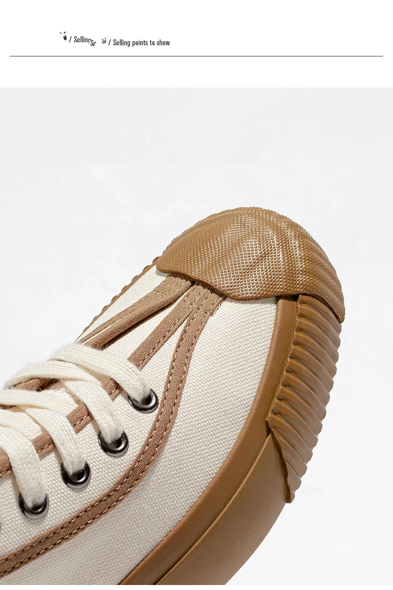 Description Picture 6 of itemDafu Shoes Original Sneakers Classical Shoes Martial Arts Taichi  Sneakers Beige Retro Shoes